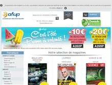 Tablet Screenshot of ofup.com